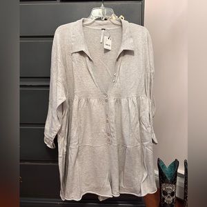 Free People sweater romper New With Tags